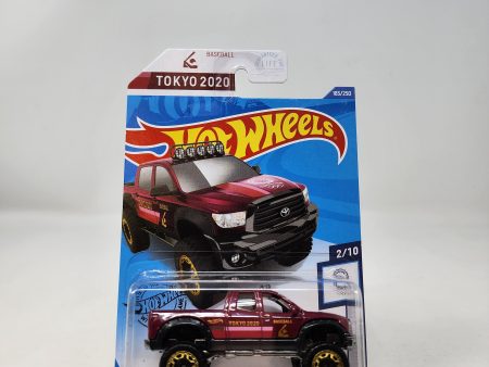 10 Toyota Tundra #183 * Red * 2020 Hot Wheels Basic For Sale