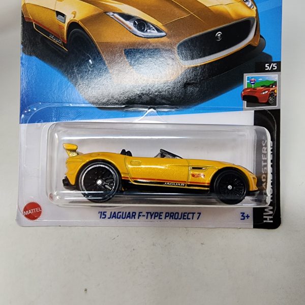 15 Jaguar F-Type Project 7 #116 * Yellow * 2024 Hot Wheels For Discount