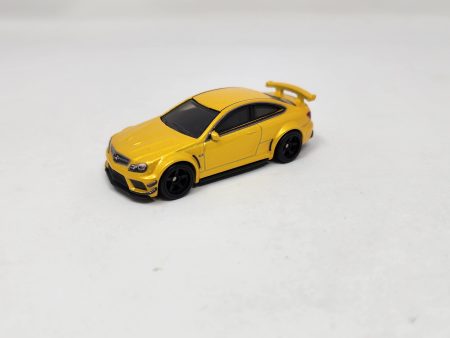 12 Mercedes-Benz C 63 AMG Coupe * Yellow * 1:64 scale Loose Diecast Hot Wheels Boulevard Online Sale