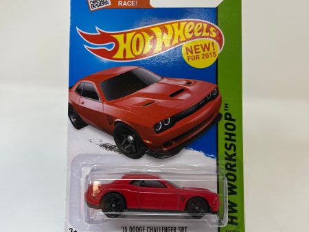 15 Dodge Challenger SRT #235 * RED * 2015 Hot Wheels Hot on Sale