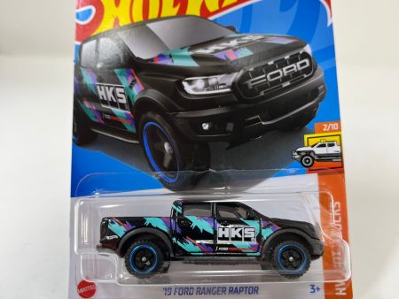 19 Ford Ranger Raptor #43 HKS * 2024 Hot Wheels Basic Case B Online Hot Sale