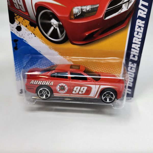 11 Dodge Charger R T #161 * RED * Hot Wheels 2012 For Cheap