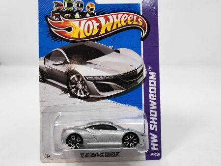 12 Acura NSX Concept #156 * Silver * Hot Wheels 2013 Online now