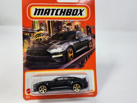 19 Ford Mustang Coupe #98 * BLACK * 2024 Matchbox Basic Case M Online