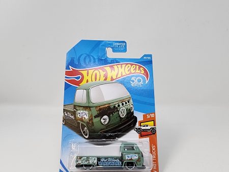 Volkswagen T2 Pickup #297 * Green * 2018 Hot Wheels For Cheap