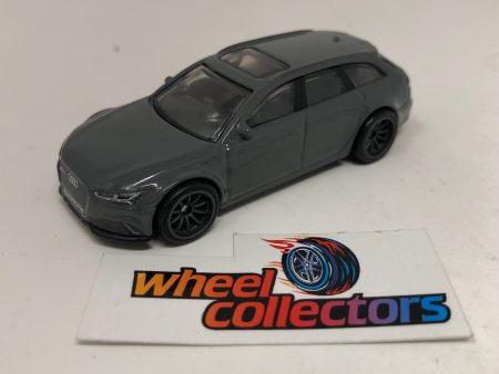 17 Audi RS 6 Avant * Gray * Hot Wheels 1:64 scale Diecast Loose Discount