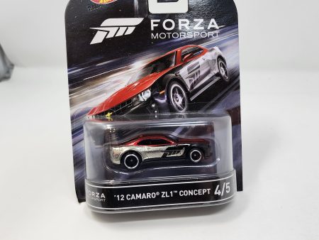 12 Camaro ZL1 Concept Forza * Hot Wheels Retro Series Hot on Sale