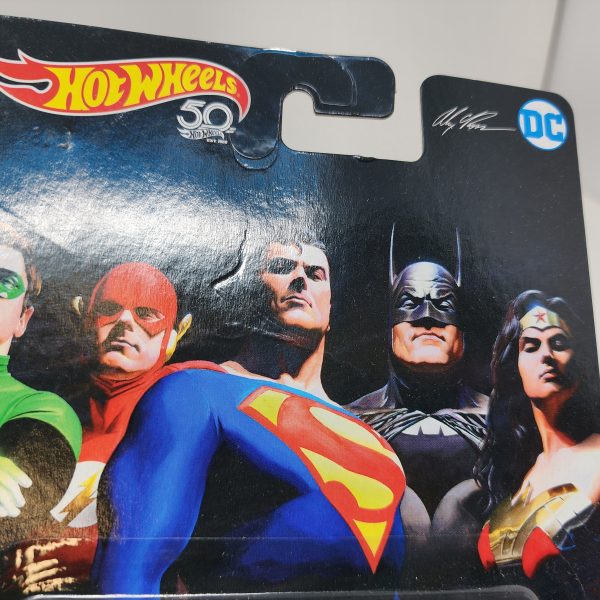 Volkswagen T1 Panel * Hot Wheels Pop Culture DC Comics Alex Ross * BAD CARD For Cheap