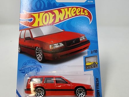 Volvo 850 Estate #43 * RED * 2021 Hot Wheels For Cheap