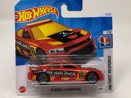 15 Dodge Charger SRT #7 * Orange * 2024 Hot Wheels Basic Short Card Case A Sale