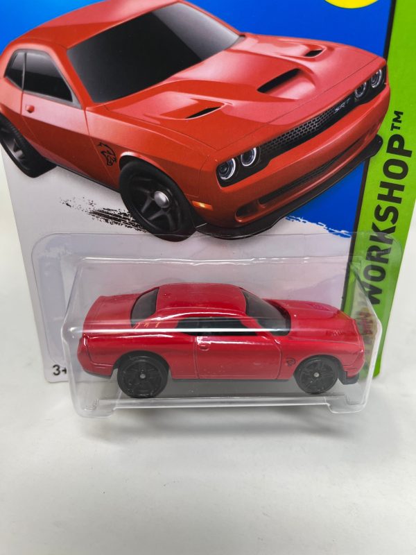 15 Dodge Challenger SRT #235 * RED * 2015 Hot Wheels Basic For Discount