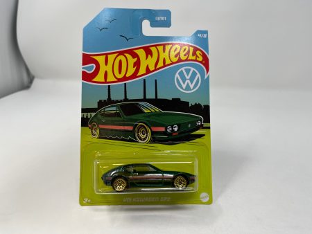 Volkswagen SP2 #4 * Hot Wheels VW Series Walmart * GREEN Online now